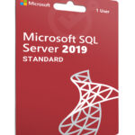 Microsoft SQL Server 2019 Standard includes CAL for 1 user Digital License