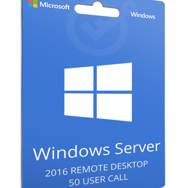 Windows Server 2016 Remote Desktop Services (RDS) ? 50 Device CAL Digital License