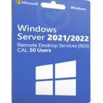 Windows Server 2021/2022 Remote Desktop Services (RDS) ? 50 Device CAL Digital License