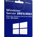 Windows Server 2021/2022 Remote Desktop Services (RDS) ? 50 User CAL Digital License