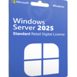 Windows Server 2025 Standard retail Digital License